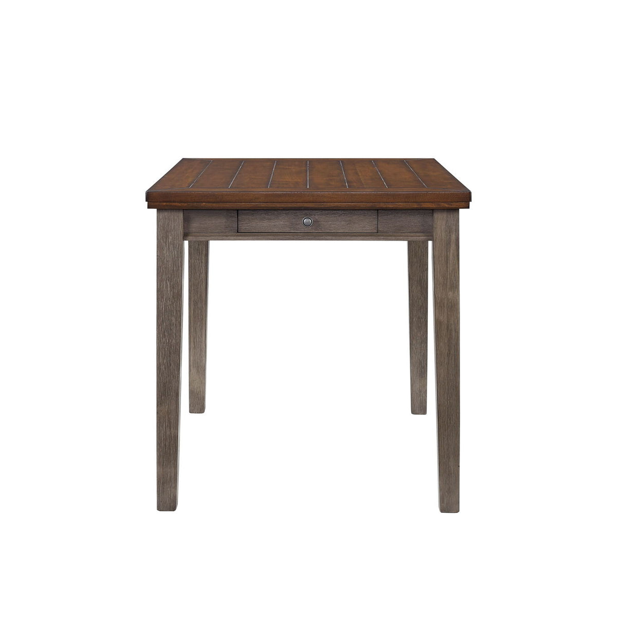 Counter Height Two Tone 4 Drawer Dining Table - Gray