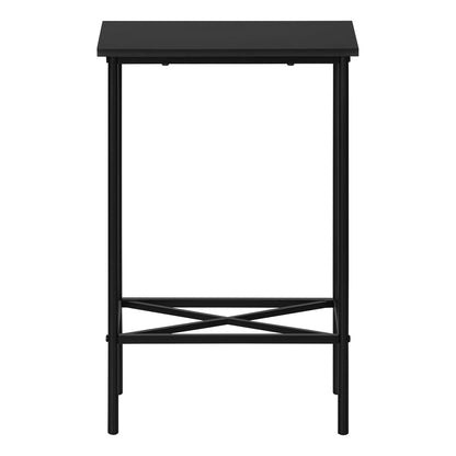 Accent Side Table, Narrow, Small, 2 Tier, Contemporary & Modern