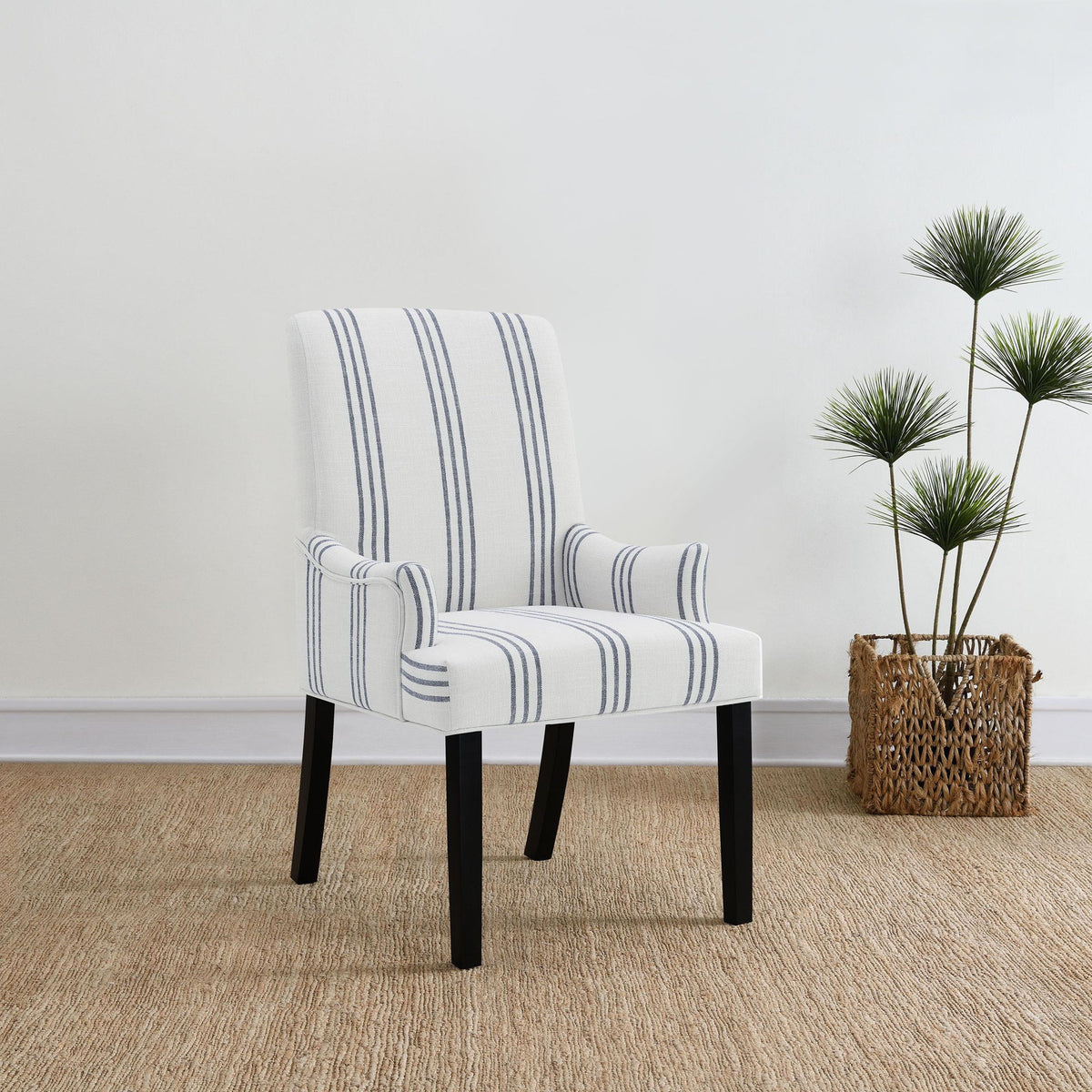 Herran Upholstered Arm Chair Beige