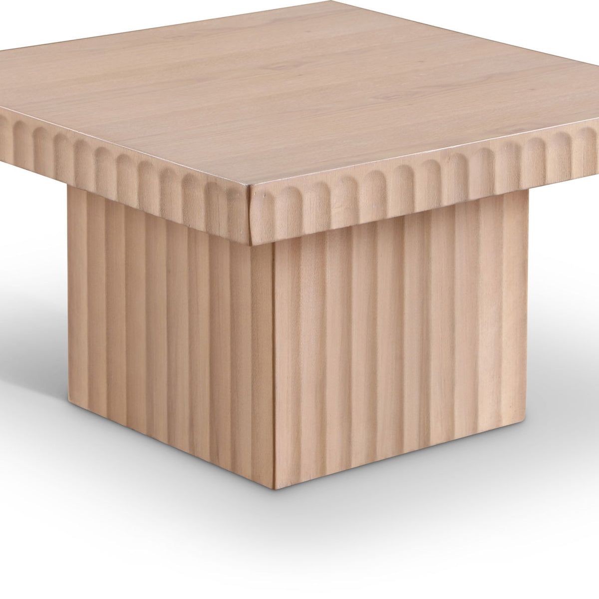 Spencer - 12" Oak Veneer Coffee Table