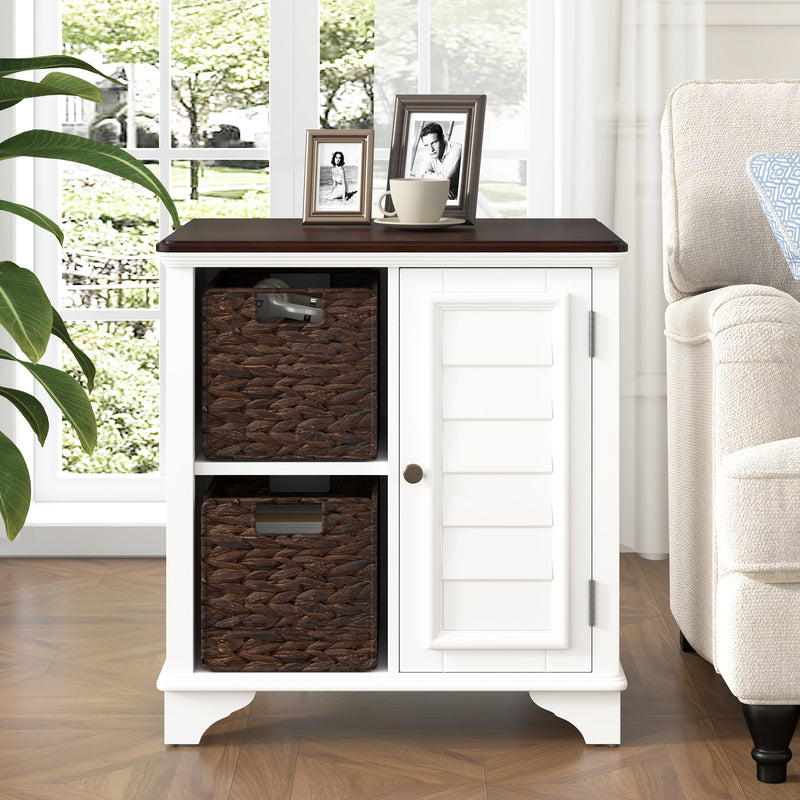 End Table White