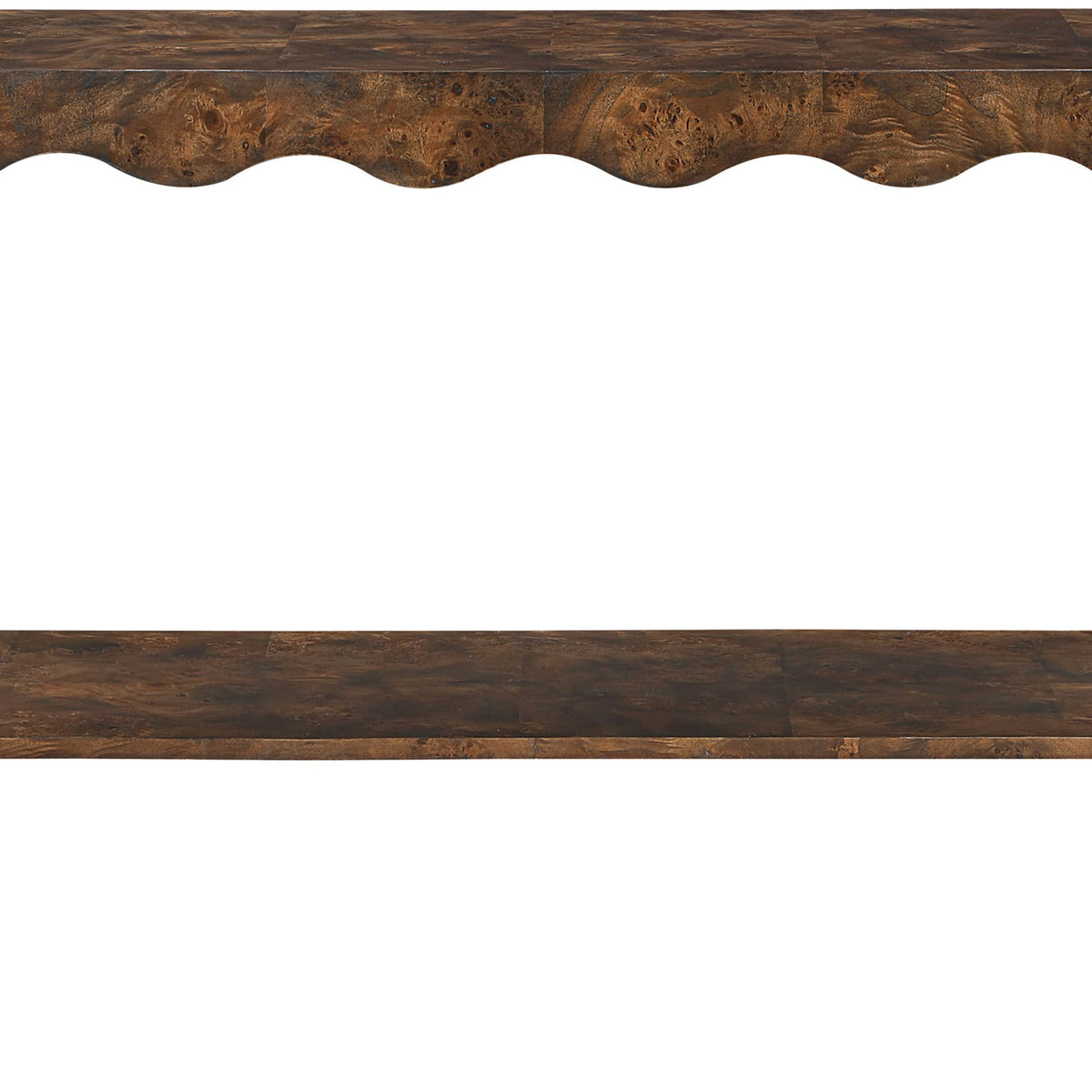 Vassa - Burl Veneer Console Table