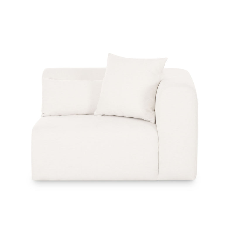 Tarra - Chenille Modular Corner Chair