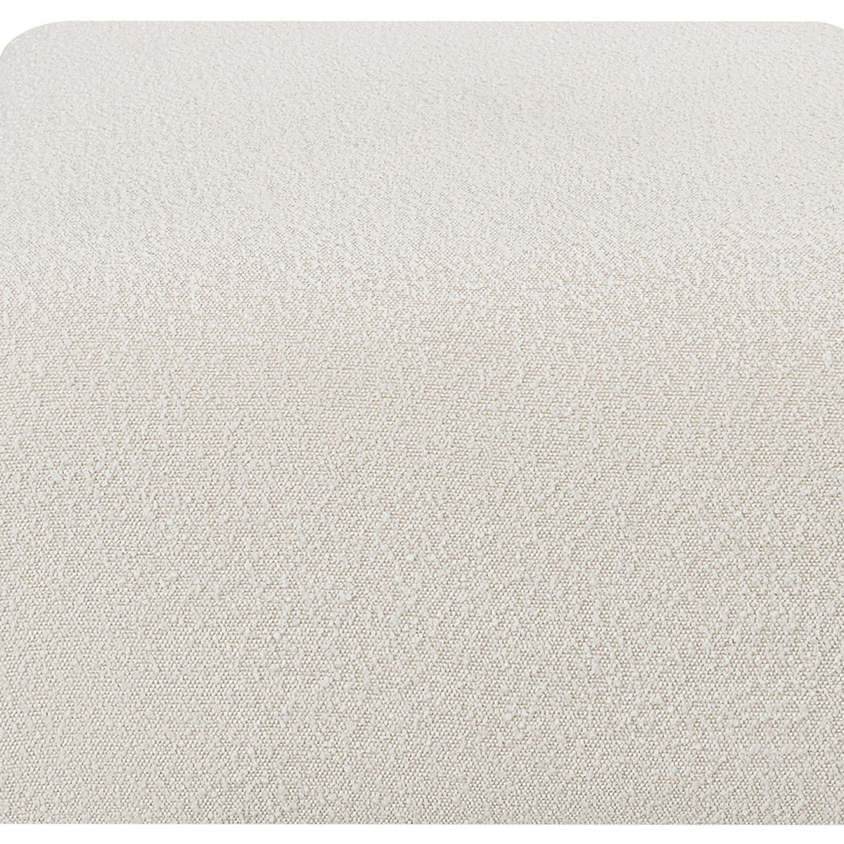 Arc - Boucle Fabric Ottoman