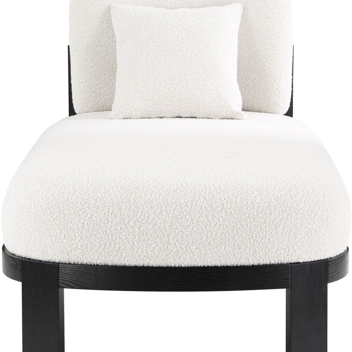 Maybourne - Chaise / Bench With Black Frame