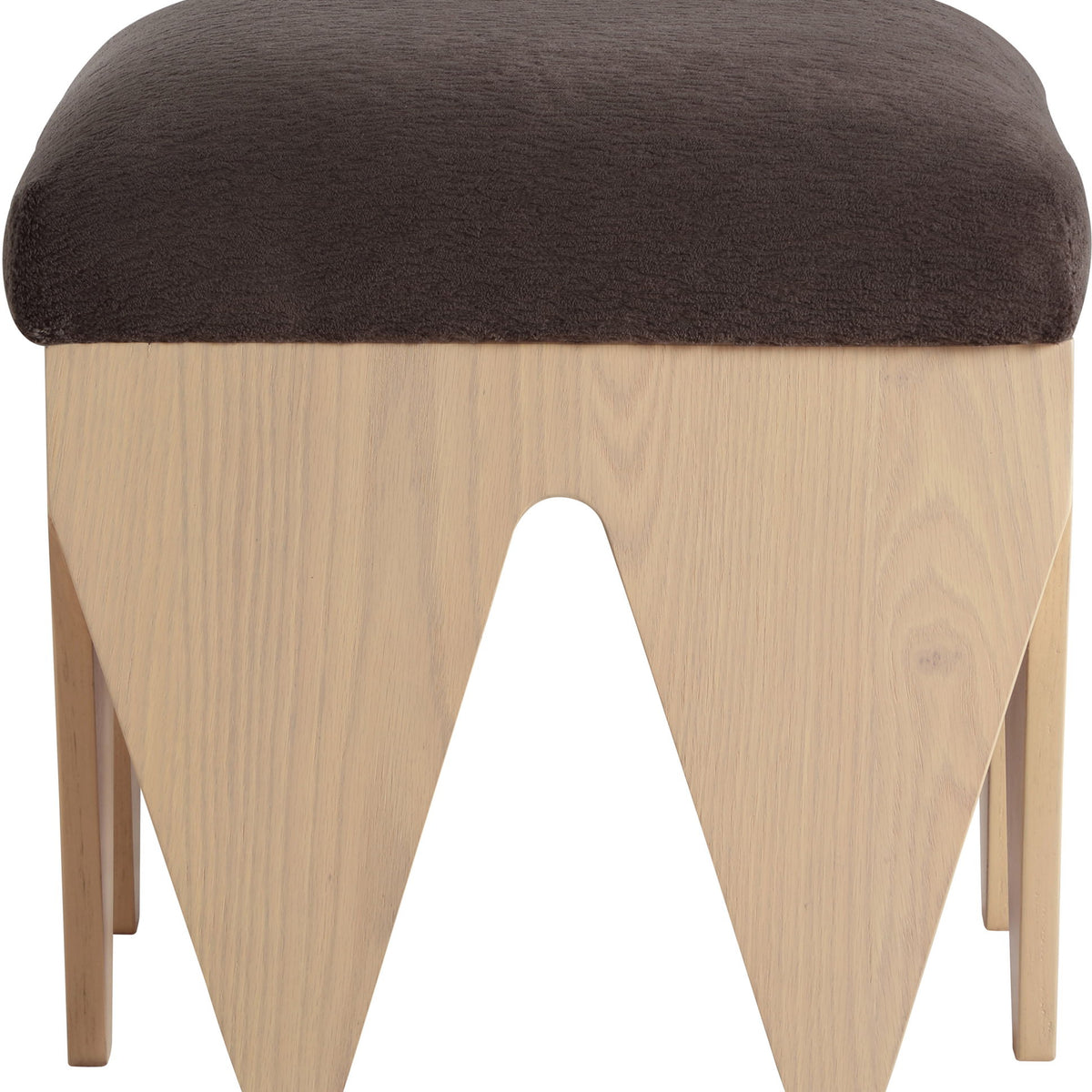 Altair - Fabric Bench - Light Brown Base