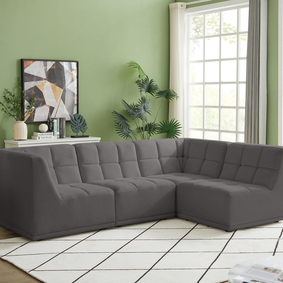 Relax - 4 Piece Modular Sectional
