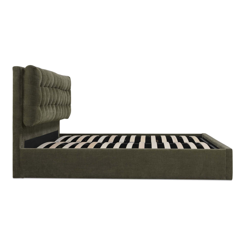 Sebastion - King Storage Bed - Green