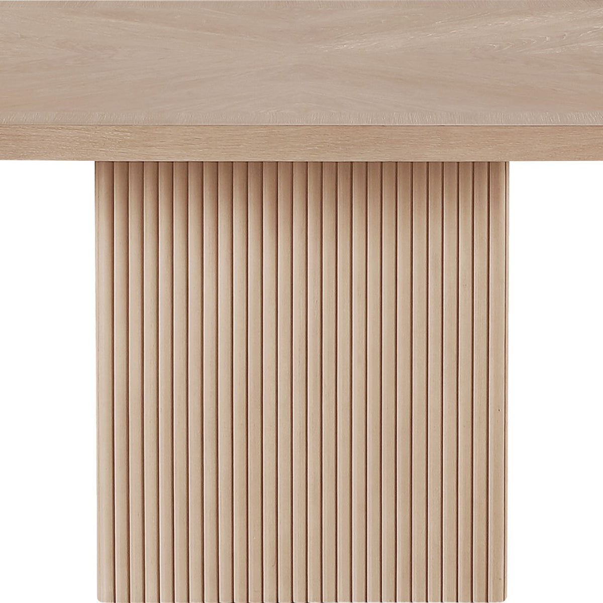 Belinda - Square Oak Veneer Dining Table