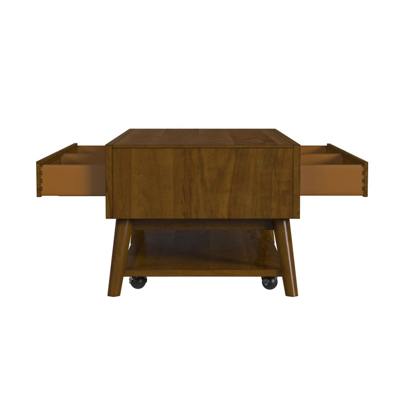 Santa Barbara - 3 Piece Occasional Table Set (Coffee Table, End Table & Sofa) - Walnut