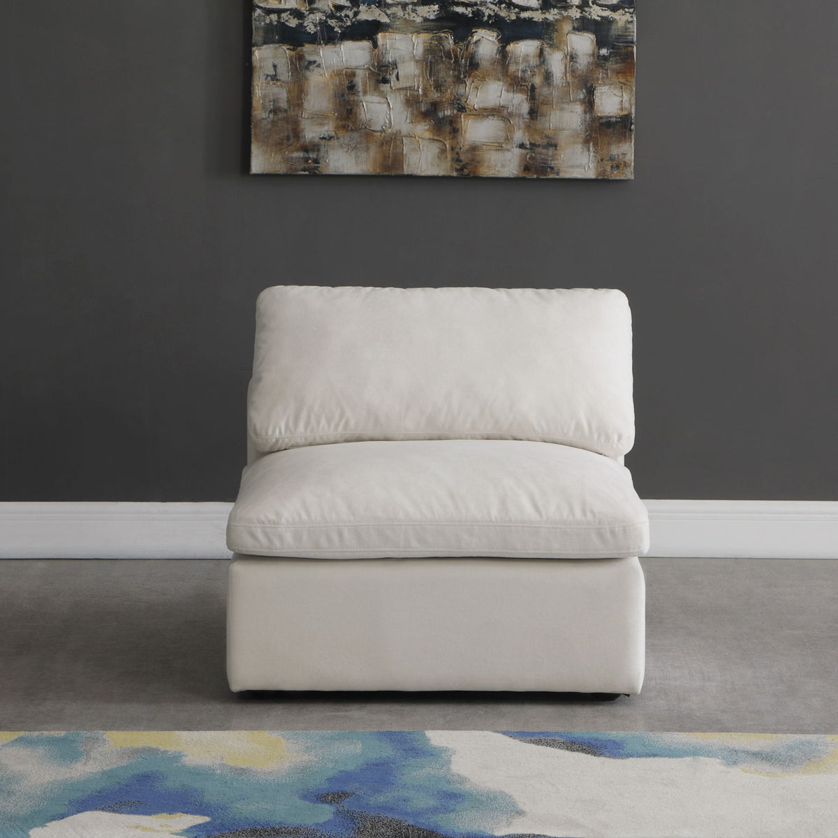 Plush - Modular Armless Chair