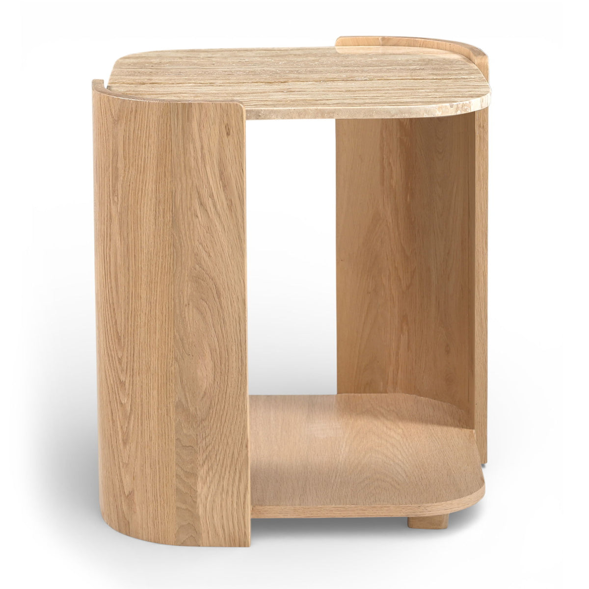 Calabria - Marble And Oak Wood Table
