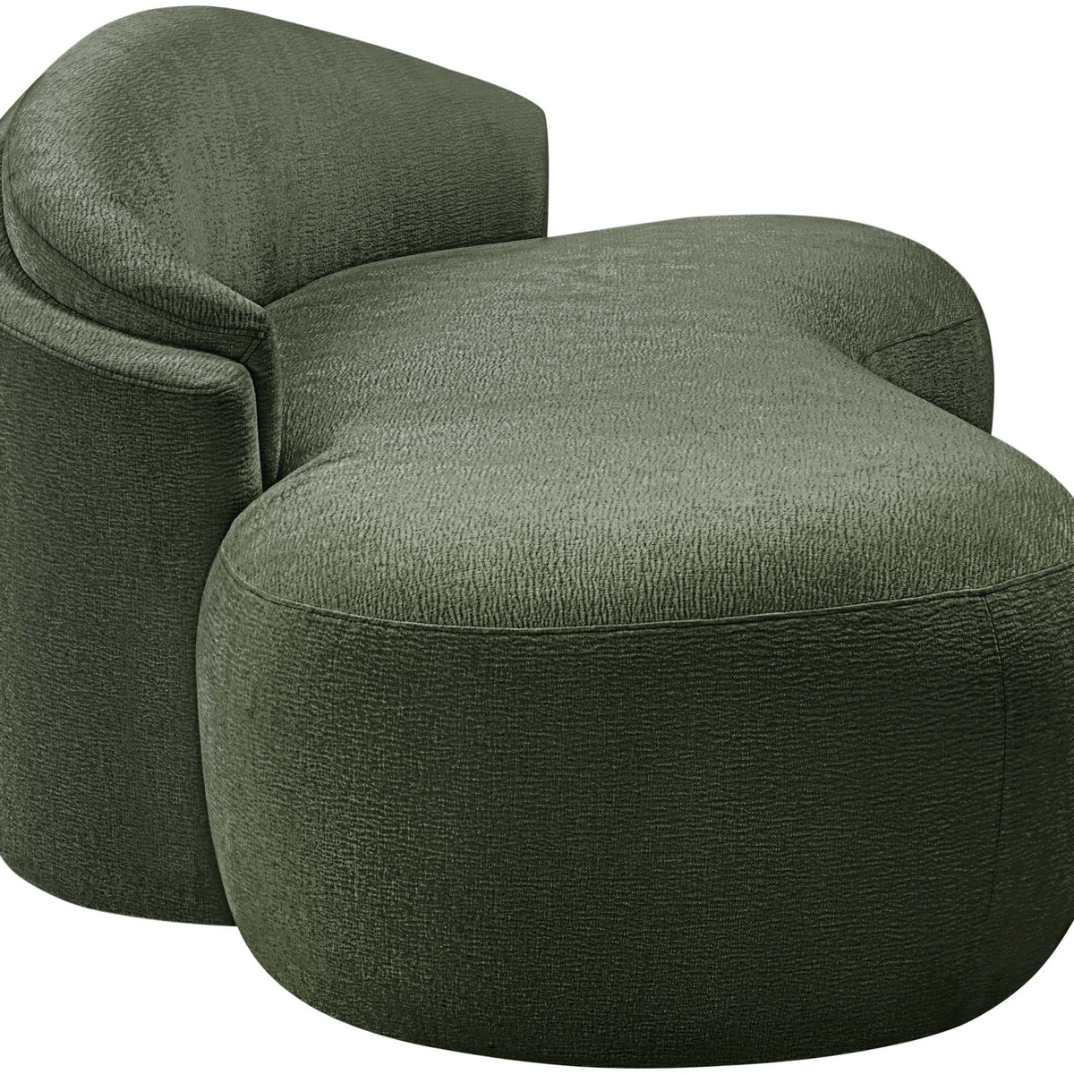Caspian - Chenille Fabric Upholstered Loveseat