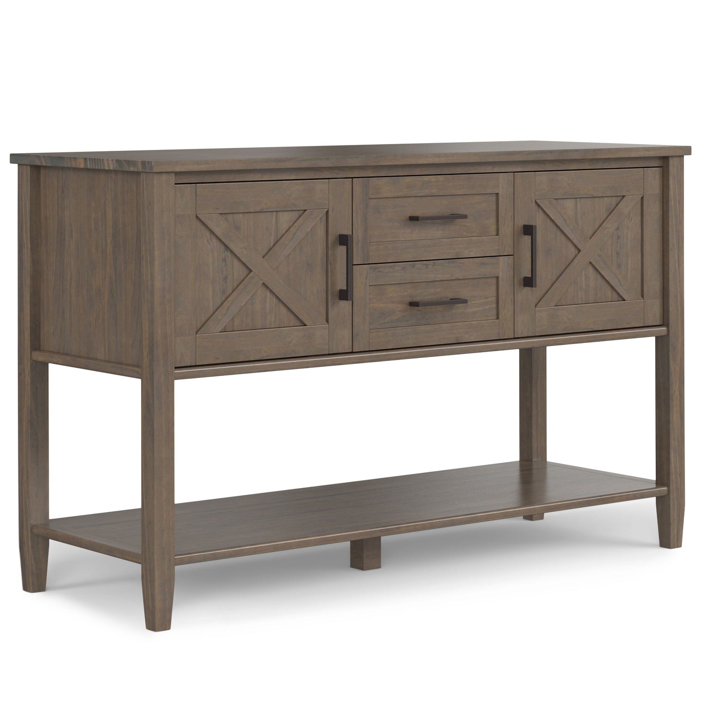 Ela - Console Table - Smoky Brown