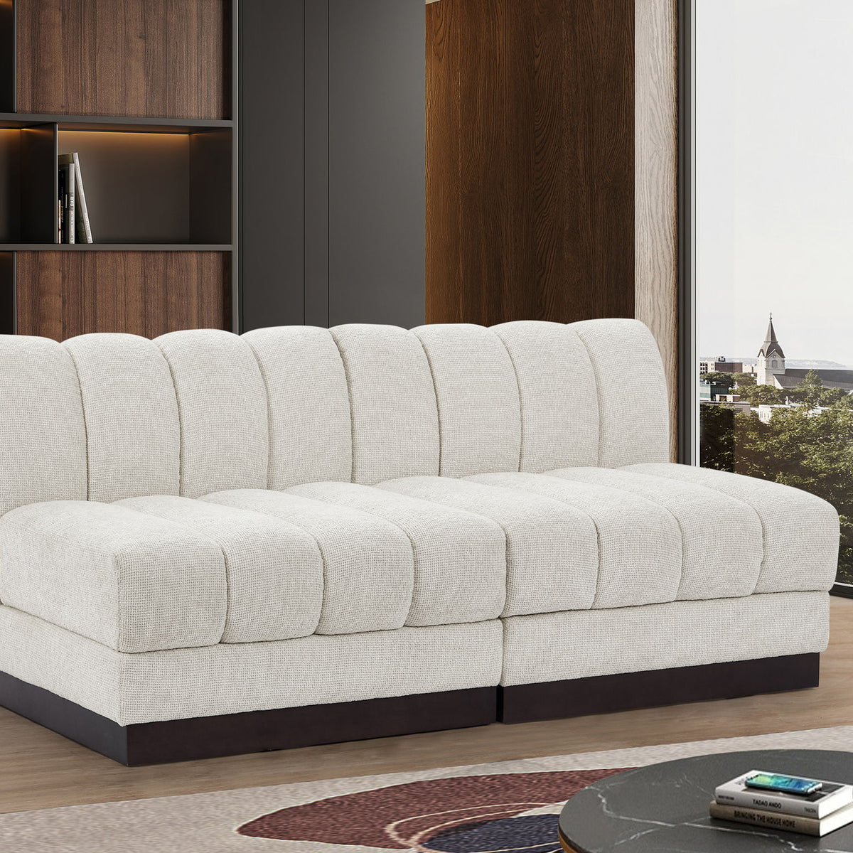 Quinn - 2 Seat Modular Armless Sofa