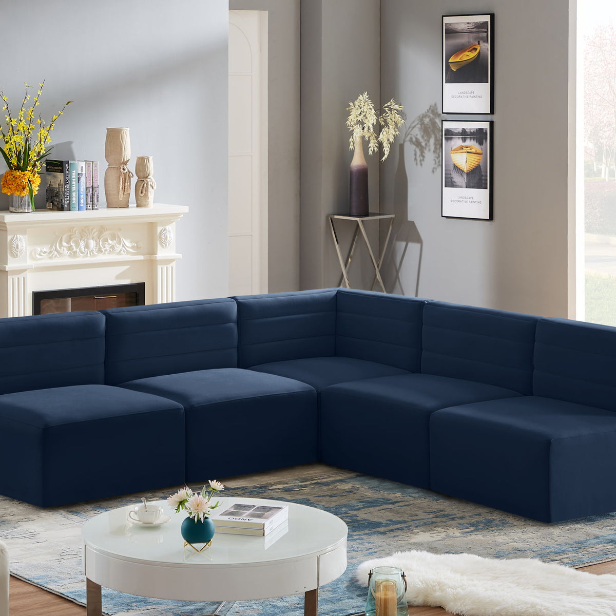 Quincy - 5 Piece Modular Sectional