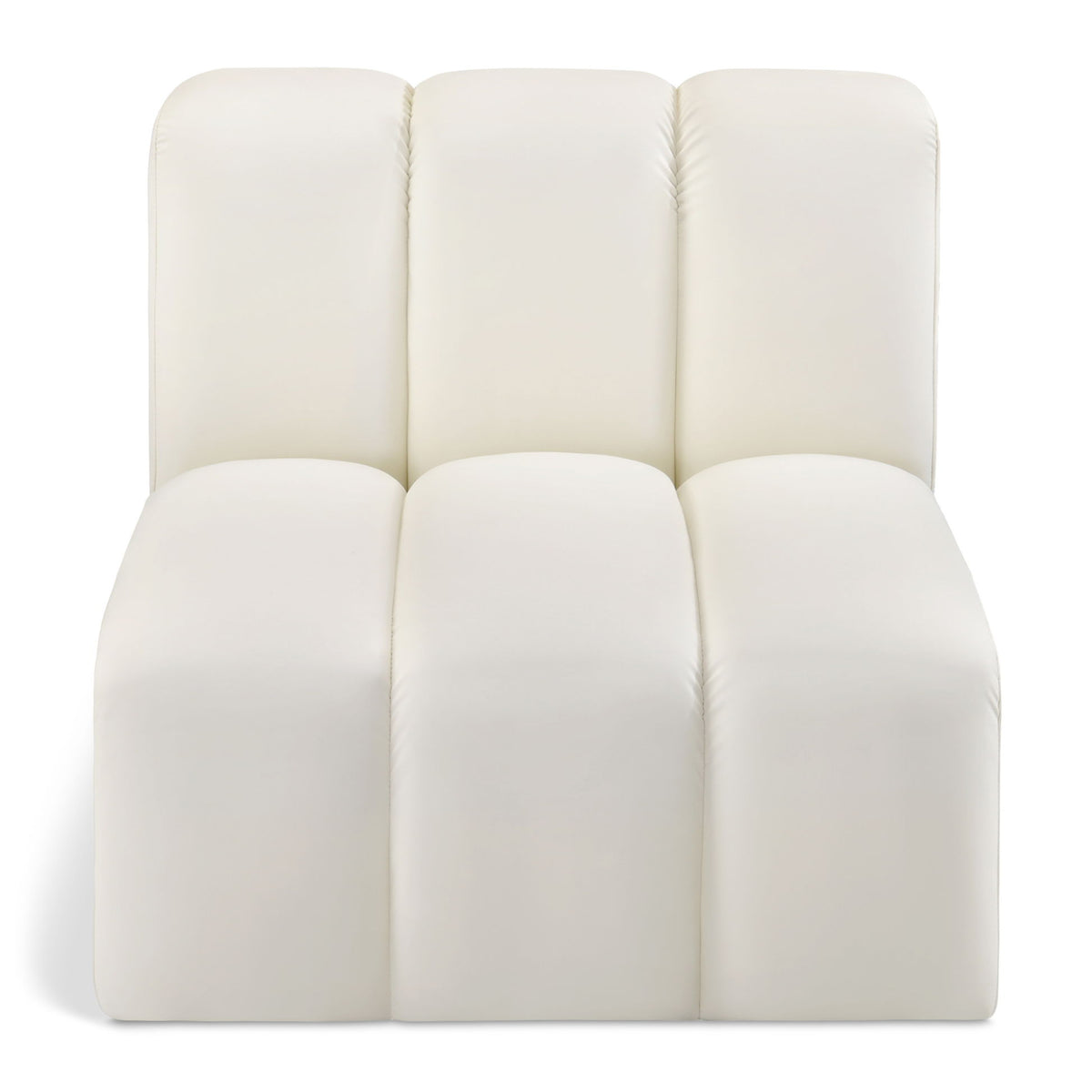 Arc - Faux Leather Straight Chair