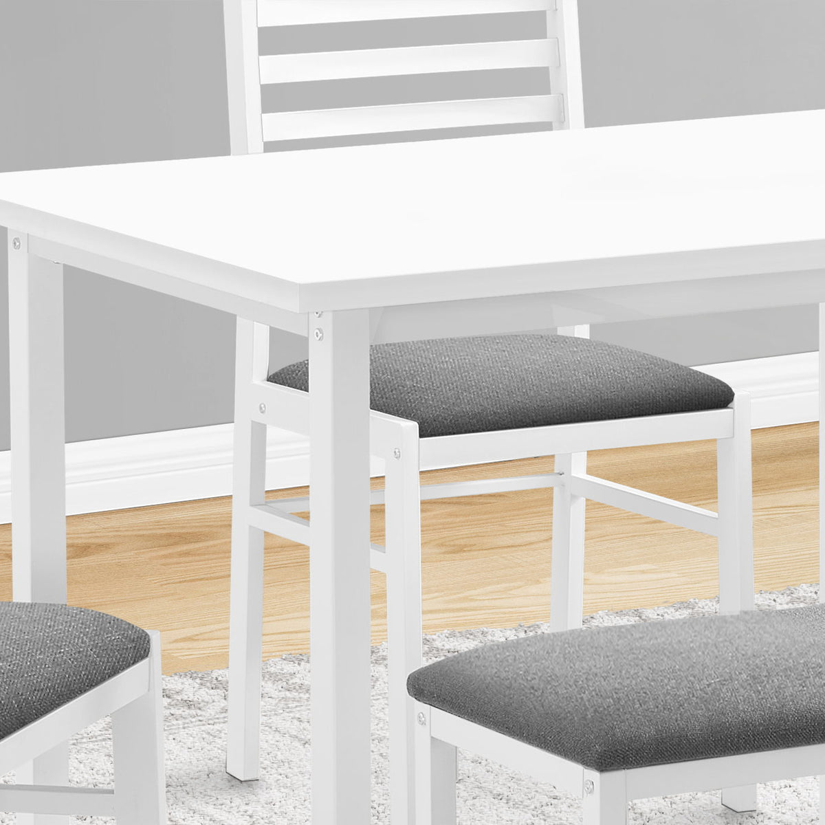Dining Set, 5 Pieces Set, Rectangular, Small, Contemporary & Modern