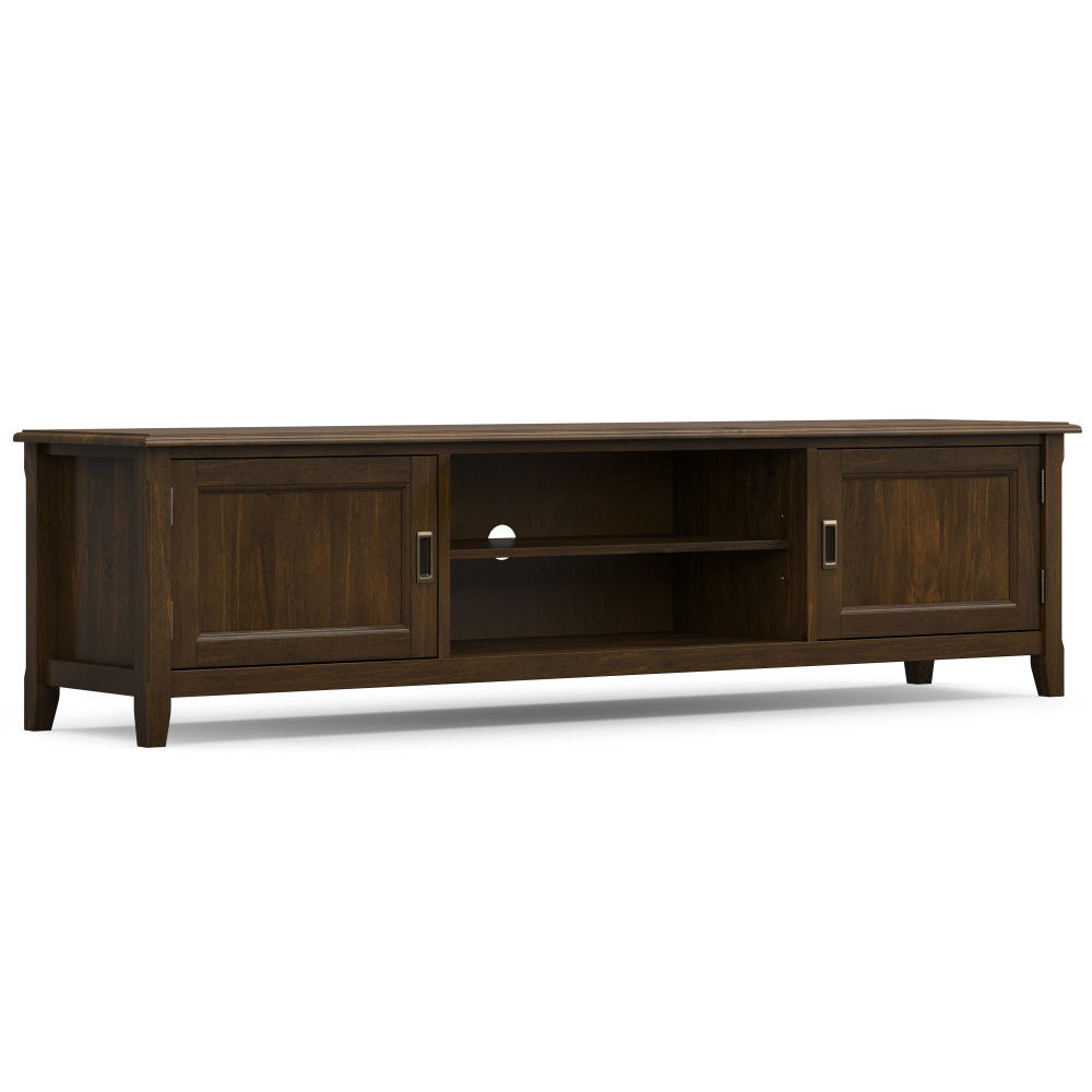 Burlington - Low TV Media Stand - Mahogany