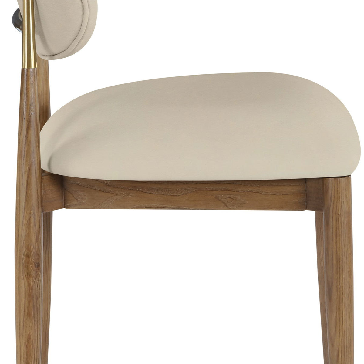Riccio - Side Chair (Set of 2) - Walnut Frame