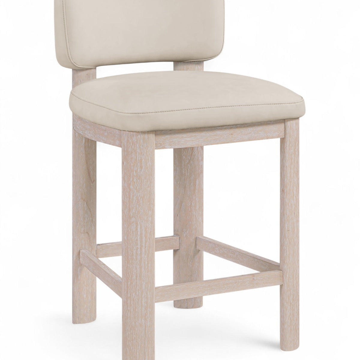 Paloma - Faux Leather Upholstered Counter Stool (Set of 2)