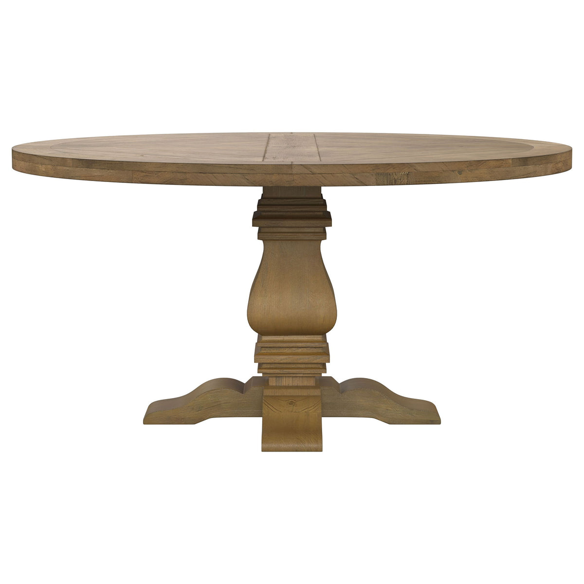 Round Dining Table Set With Upholstered Chairs
