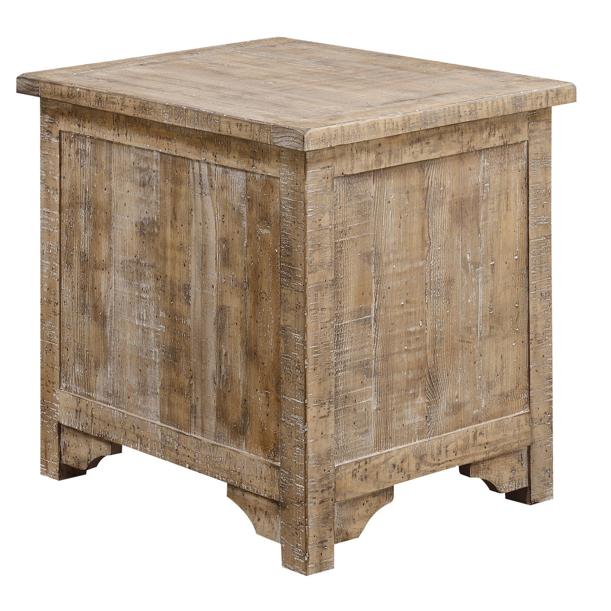 Ludin - Chair Side Table - Taupe