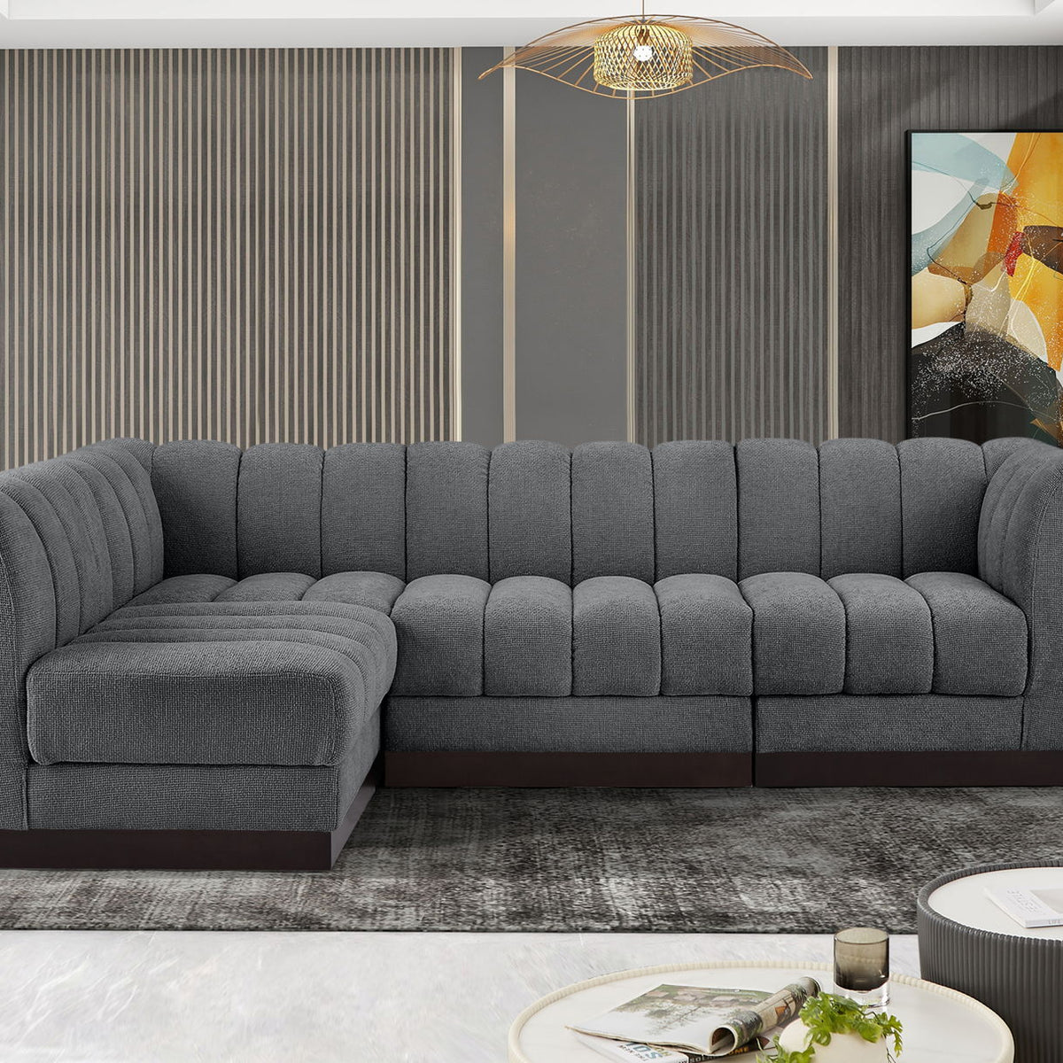 Quinn - 4 Piece Modular Sectional