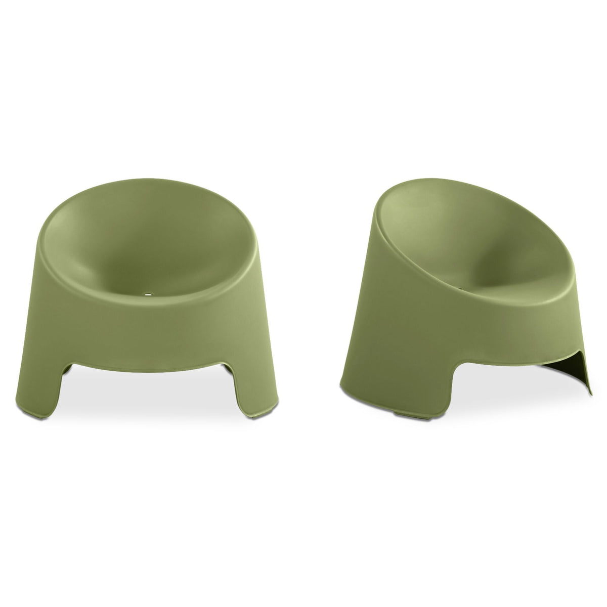 Nolla - Outdoor Accent Chair (Set of 2) - Green