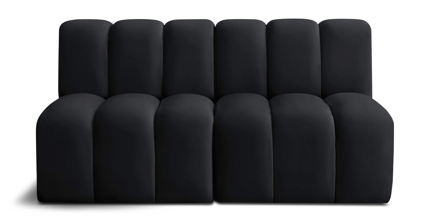 Arc - Velvet 2 Seats Modular Sofa