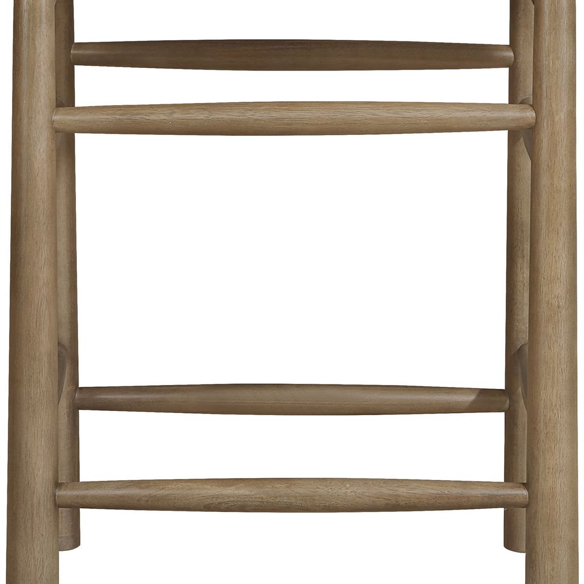 Santos - Backless Counter Stool With Stained Brown Base