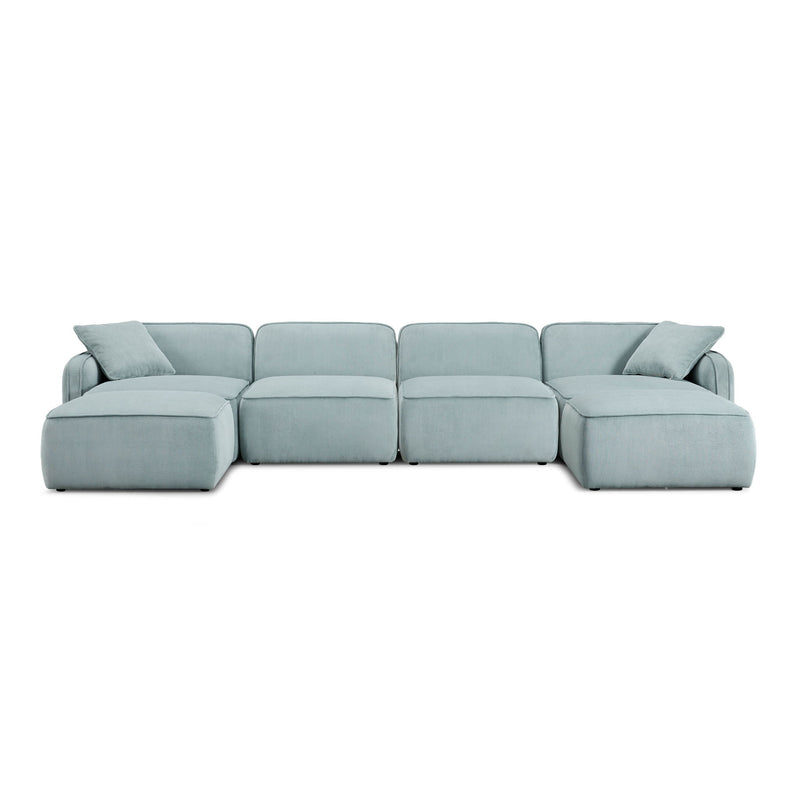 Travie - 6-Piece Modular U-Sectional