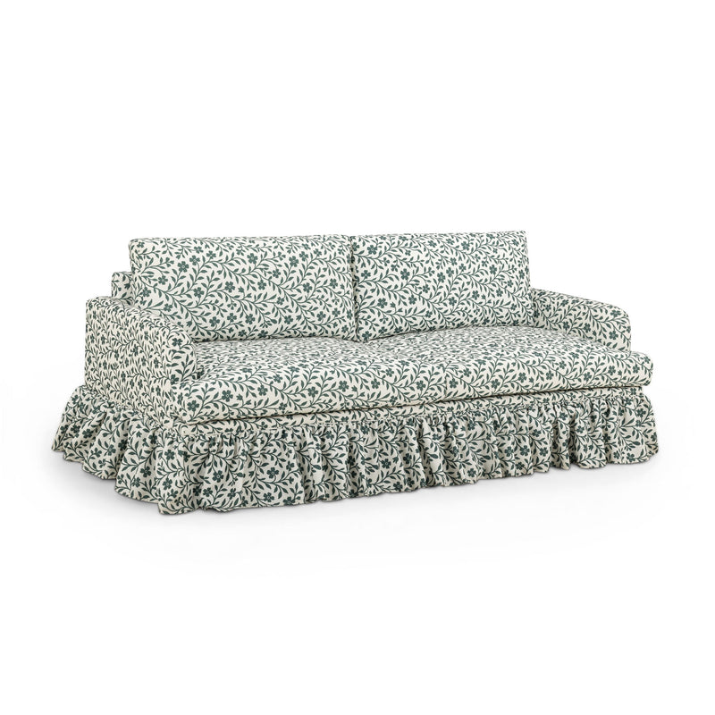 Gertrude - Performance Linen Weave Sofa - Floral