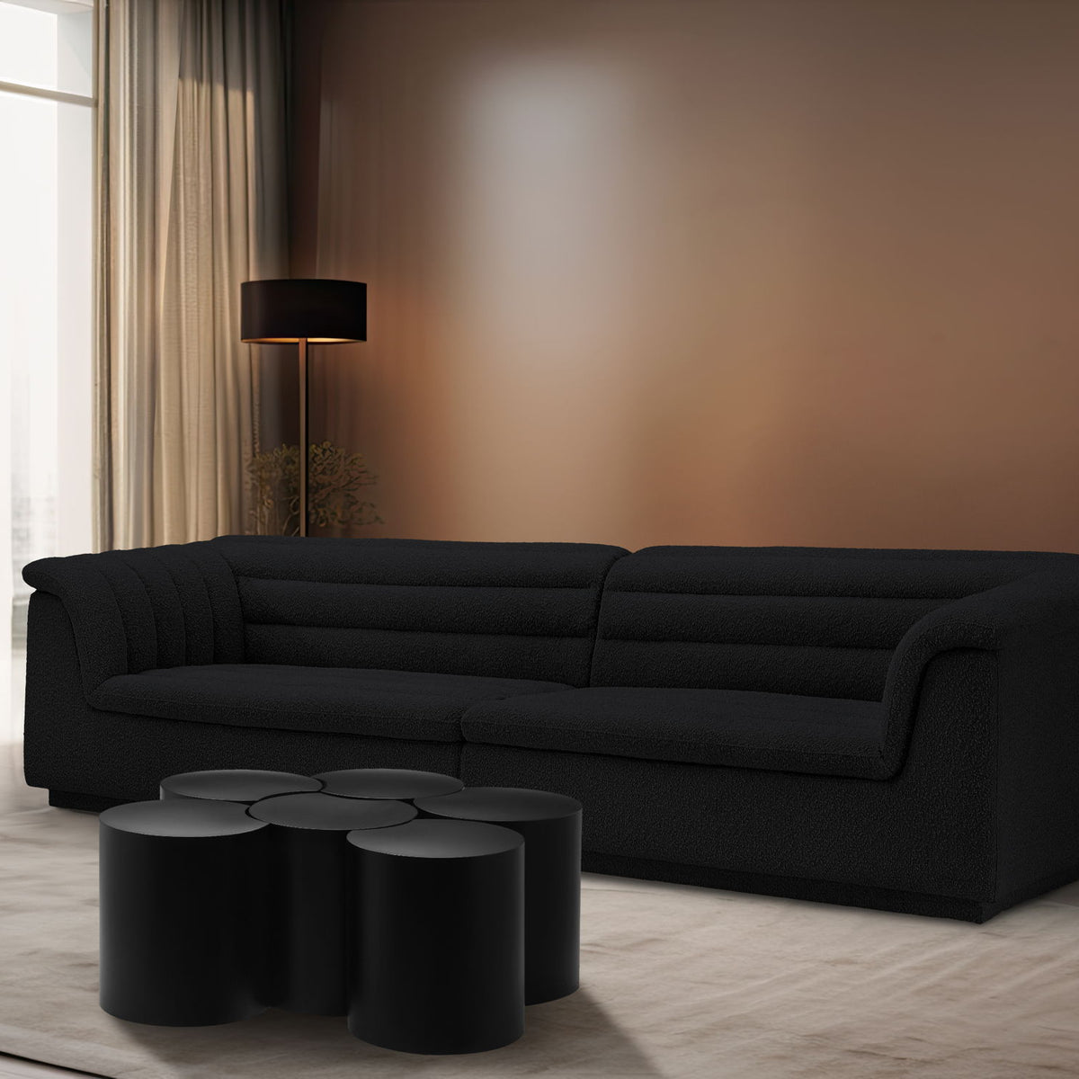 Dimple - 6 Piece Modular Coffee Table