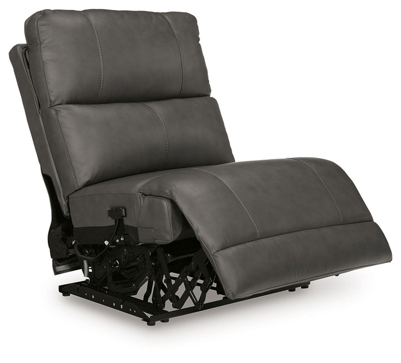 Bleckley - Power Armless Recliner With Adjustable Headrest - Anchor
