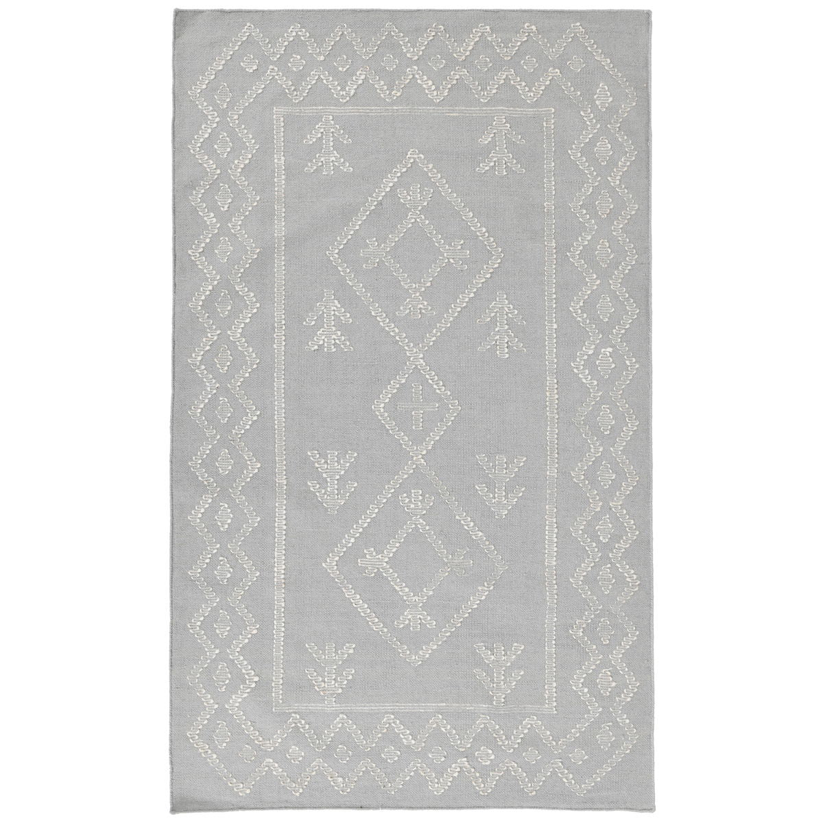 Comporta - 2' x 3' Lagos Rug - Gray/Ivory