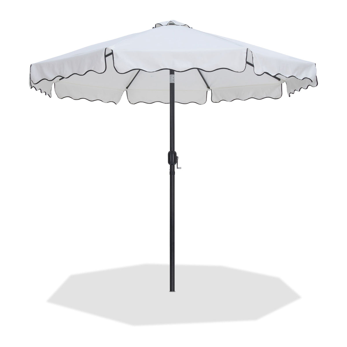 Amalfi - Patio Umbrella - Black Pole