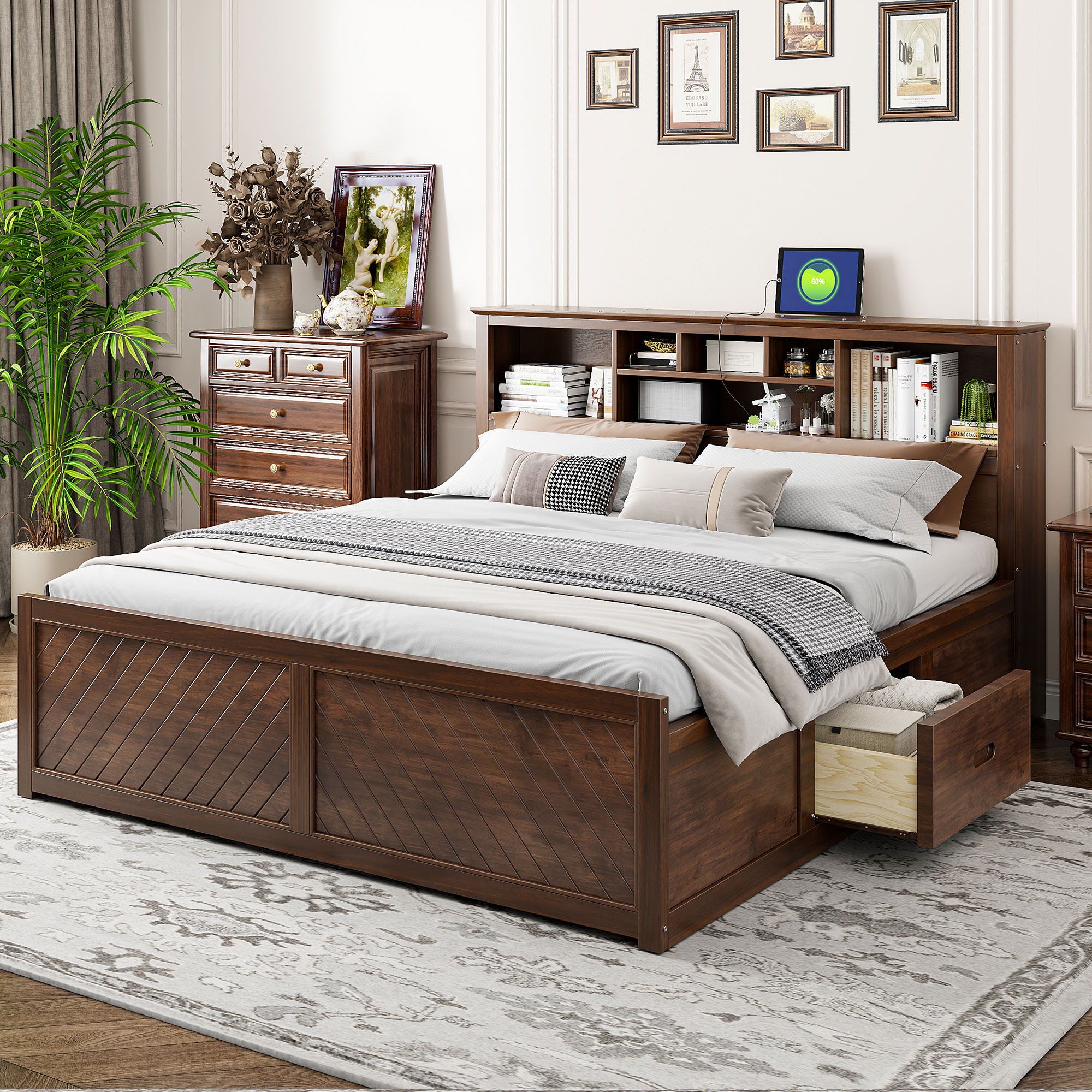 Captain Platform Bed Frame