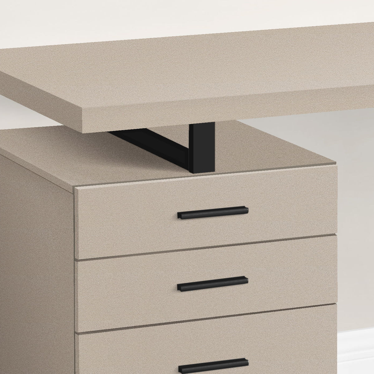 Computer Desk For Home Office, Left, Right Set - Up, Ample Storage Drawers