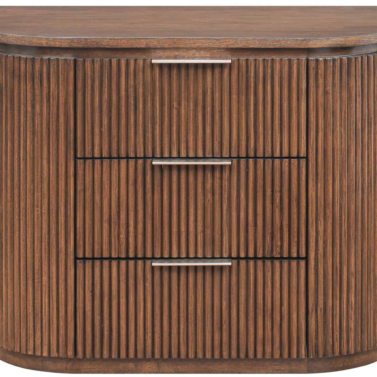 Astrid - Solid Wood And Oak Veneer Nightstand