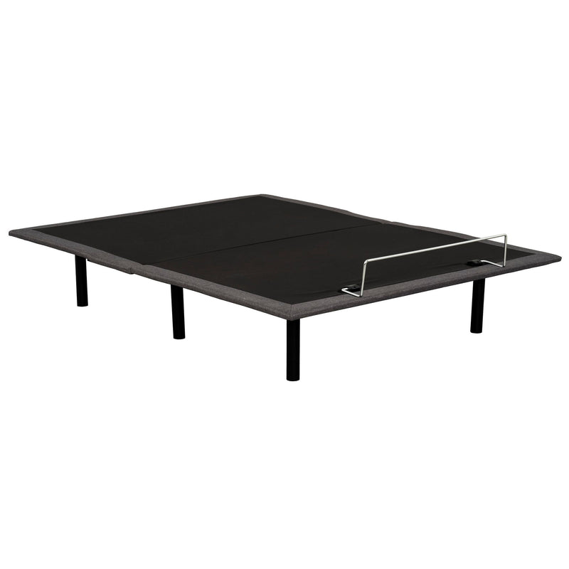 Split King Size Adjustable Bed Base With Wired Remote, Metal Frame