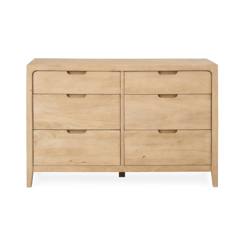 Laguna - 6 Drawer Dresser - Natural