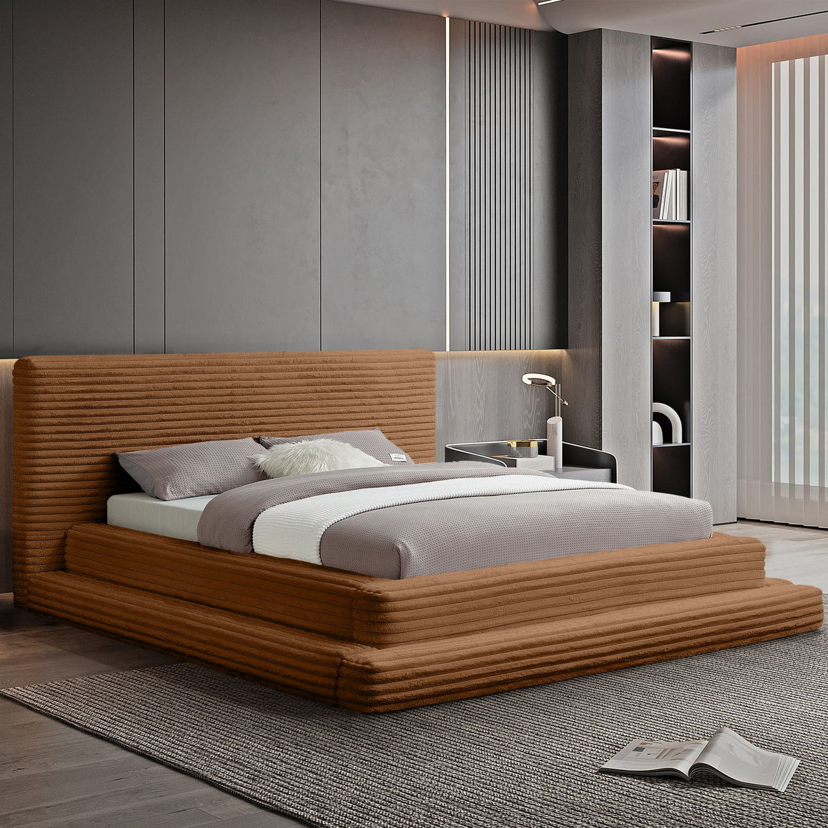 Drew - Fabric Upholstered Bed
