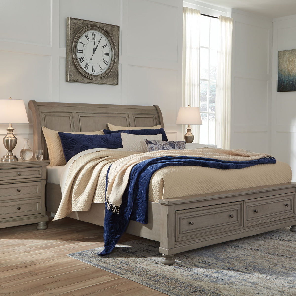Lettner - Sleigh Bed