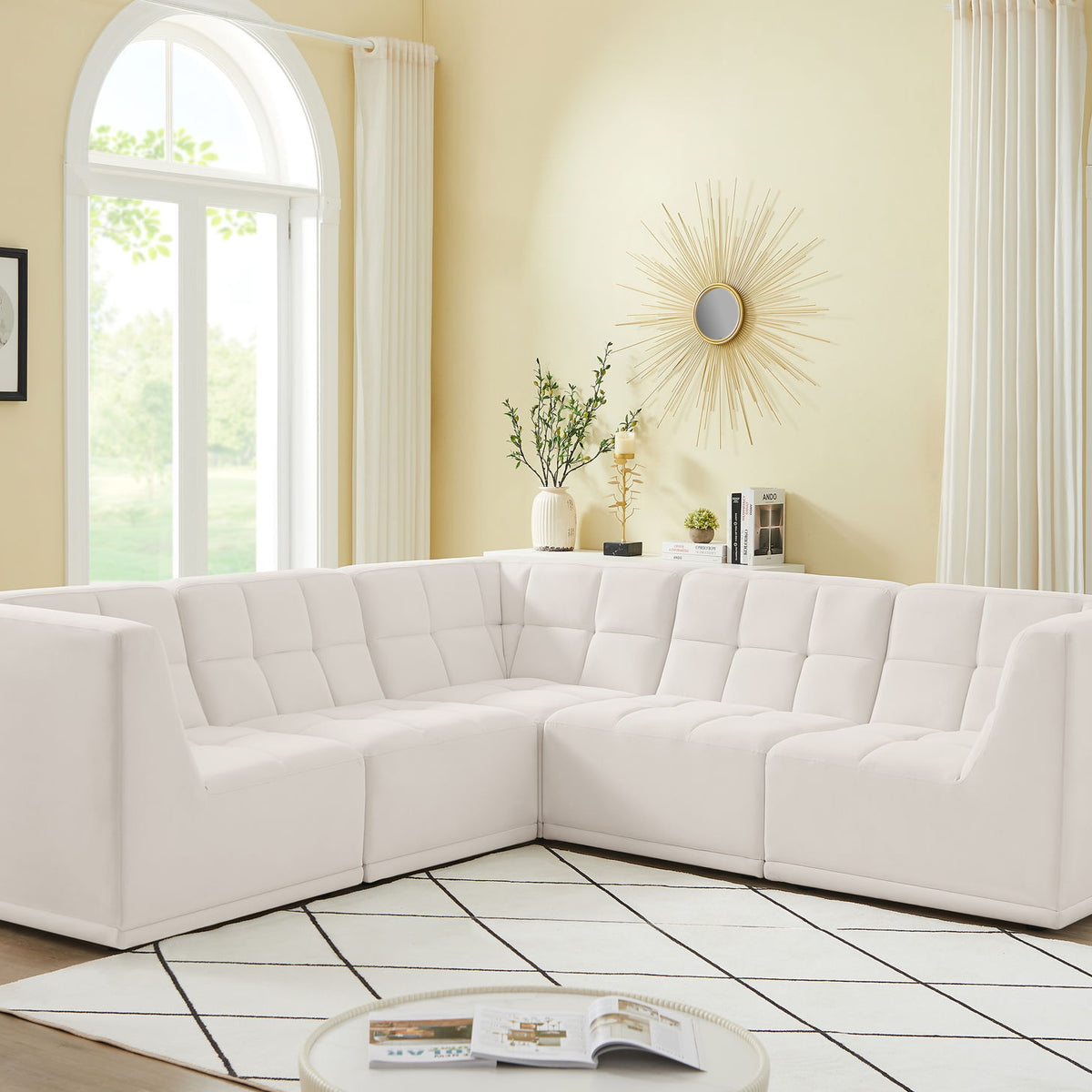 Relax - 5 Piece Modular Sectional