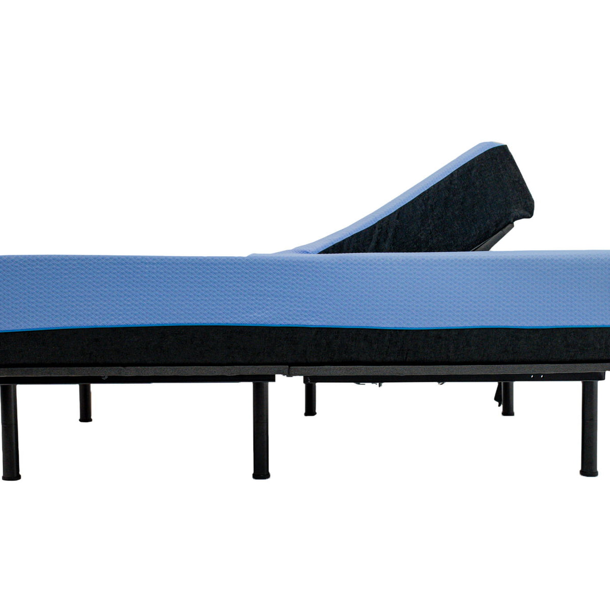 Refresh - 12" Flex Head Memory Foam Hybrid Mattress And Adjustable Base Bundle