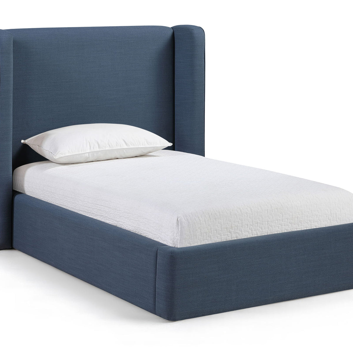 Kendall - Linen Textured Fabric Upholstered Bed
