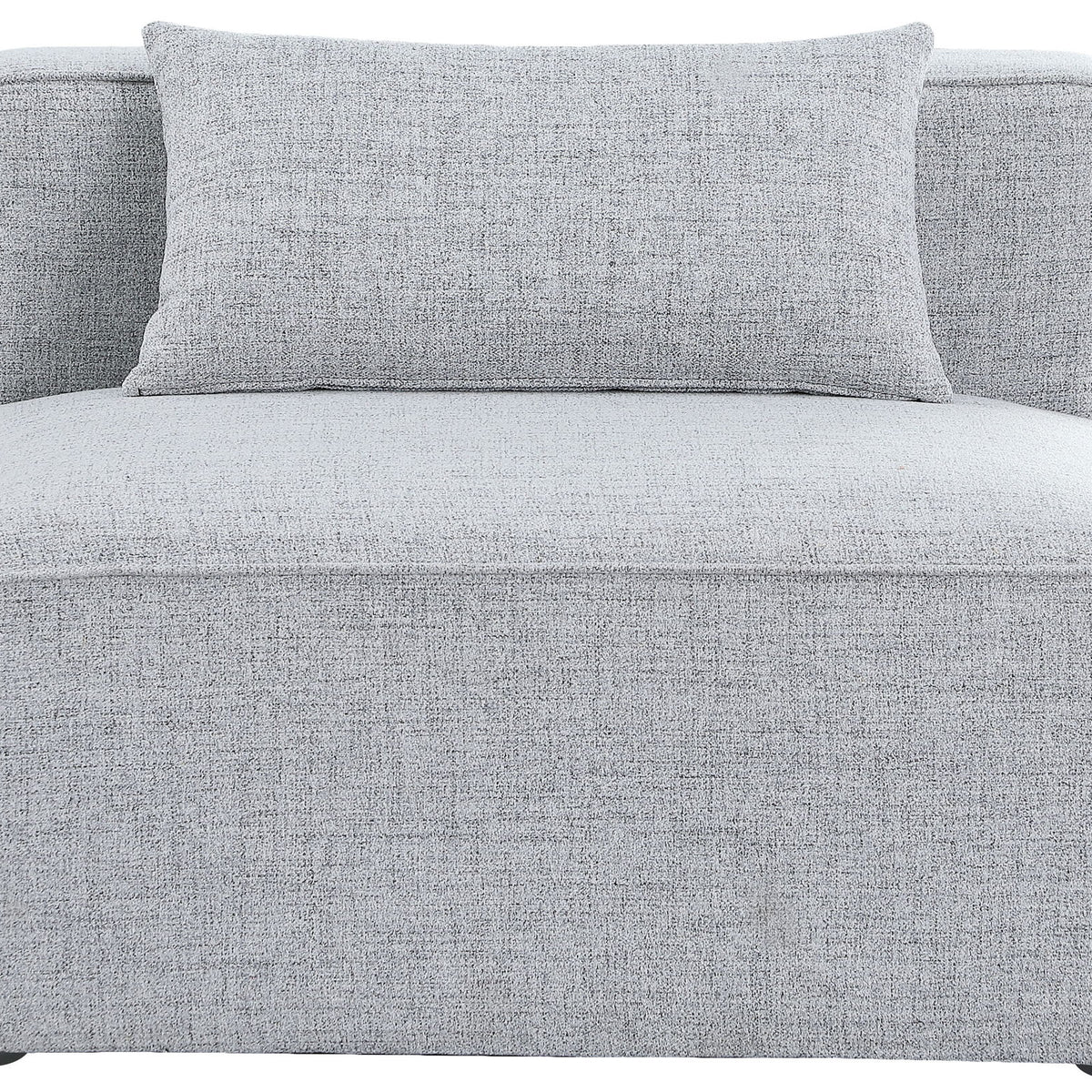 Cube - Linen Armless Chair