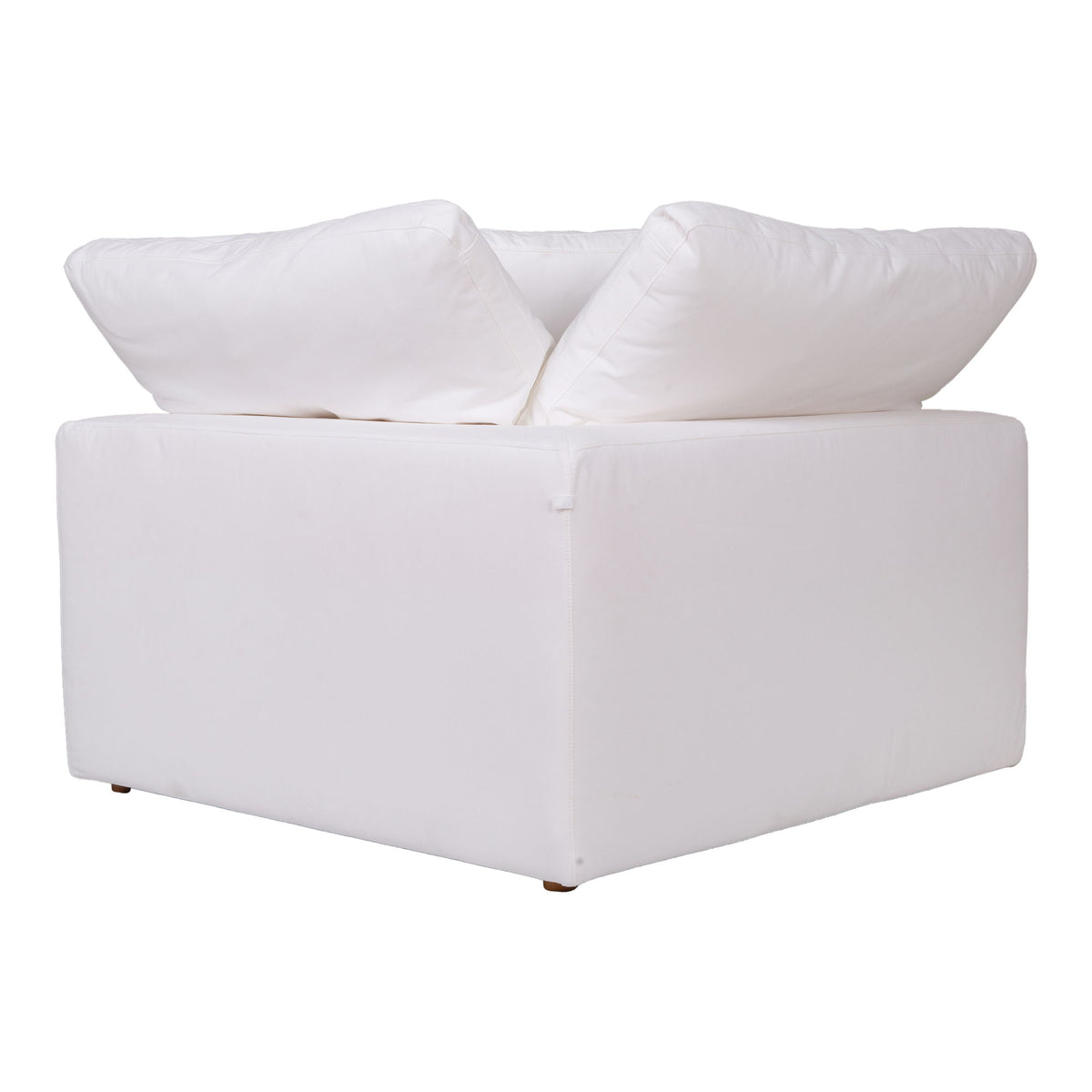 Clay - Livesmart Fabric Corner Chair - Cream