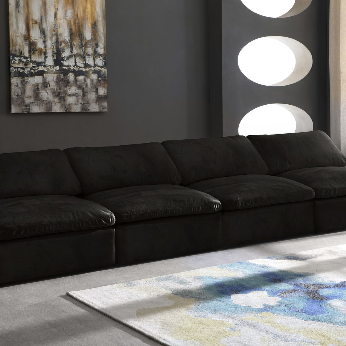 Cozy - Modular Armless 4 Seat Sofa